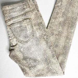 Romeo & Juliet Couture Jeans sz 27 Animal print